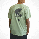 FRANELA  UBX LIFESTYLE OVERSIZE OSO DARK GRN MEN