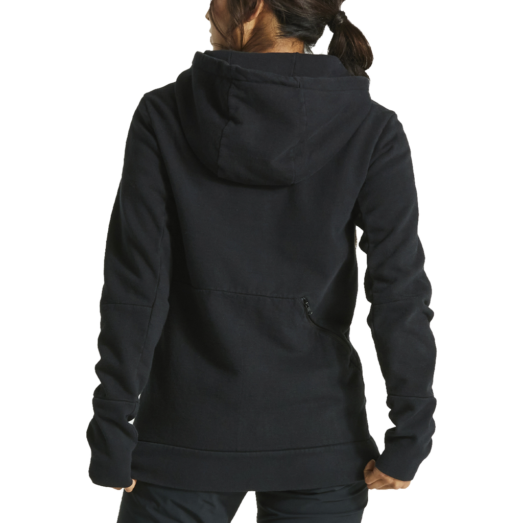 HOODIE SPZ LEGACY WORDMARK ZIP-UP BLK