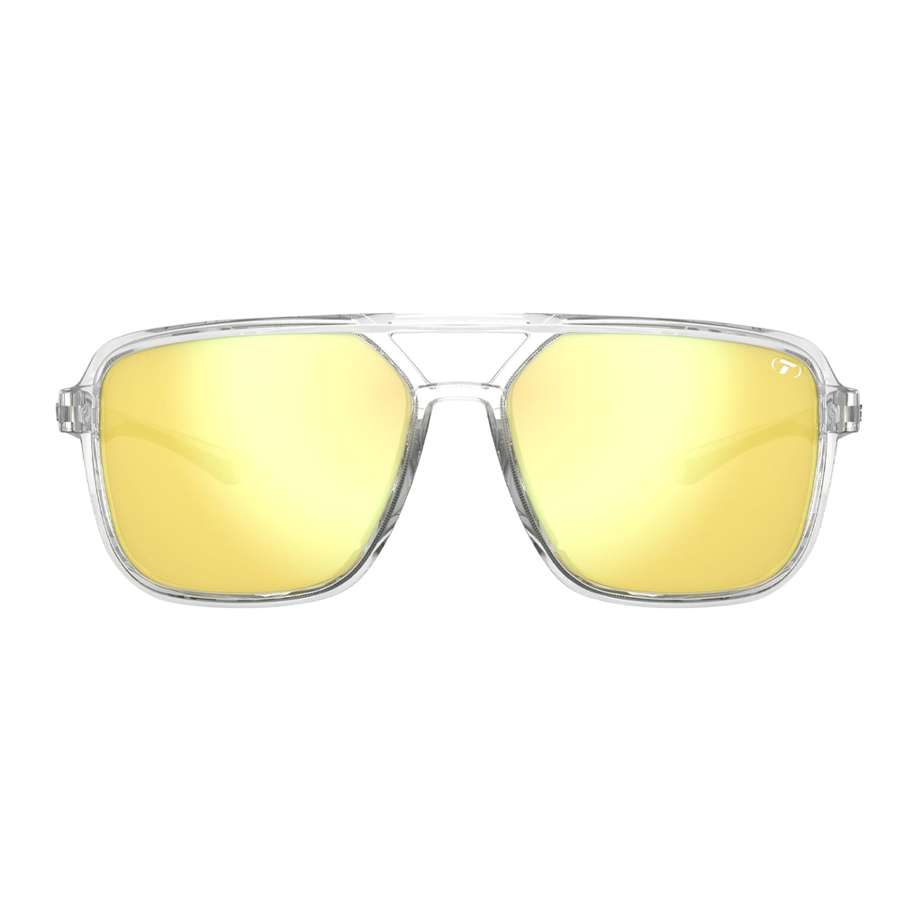LENTE TRAINNING TIFOSI SALTO, CRYSTAL MIRROR CLEAR SMOKE YELLOW