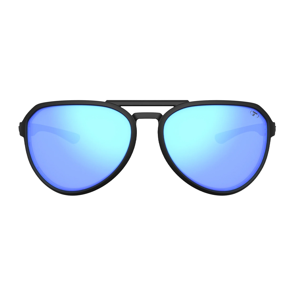 LENTE TRAINNING TIFOSI SELCA,  POLARIZED BLACKOUT SKY BLUE MIRROR MIRROR BLACKOUT SKY BLUE MIRROR 