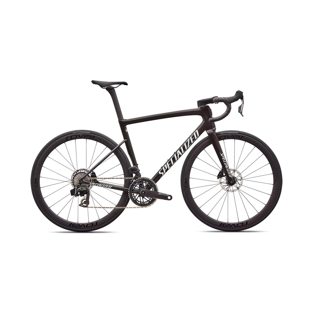 BICICLETA RUTA SPZ TARMAC SL8 EXPERT AXS METOBSD/REDPRL/WHT