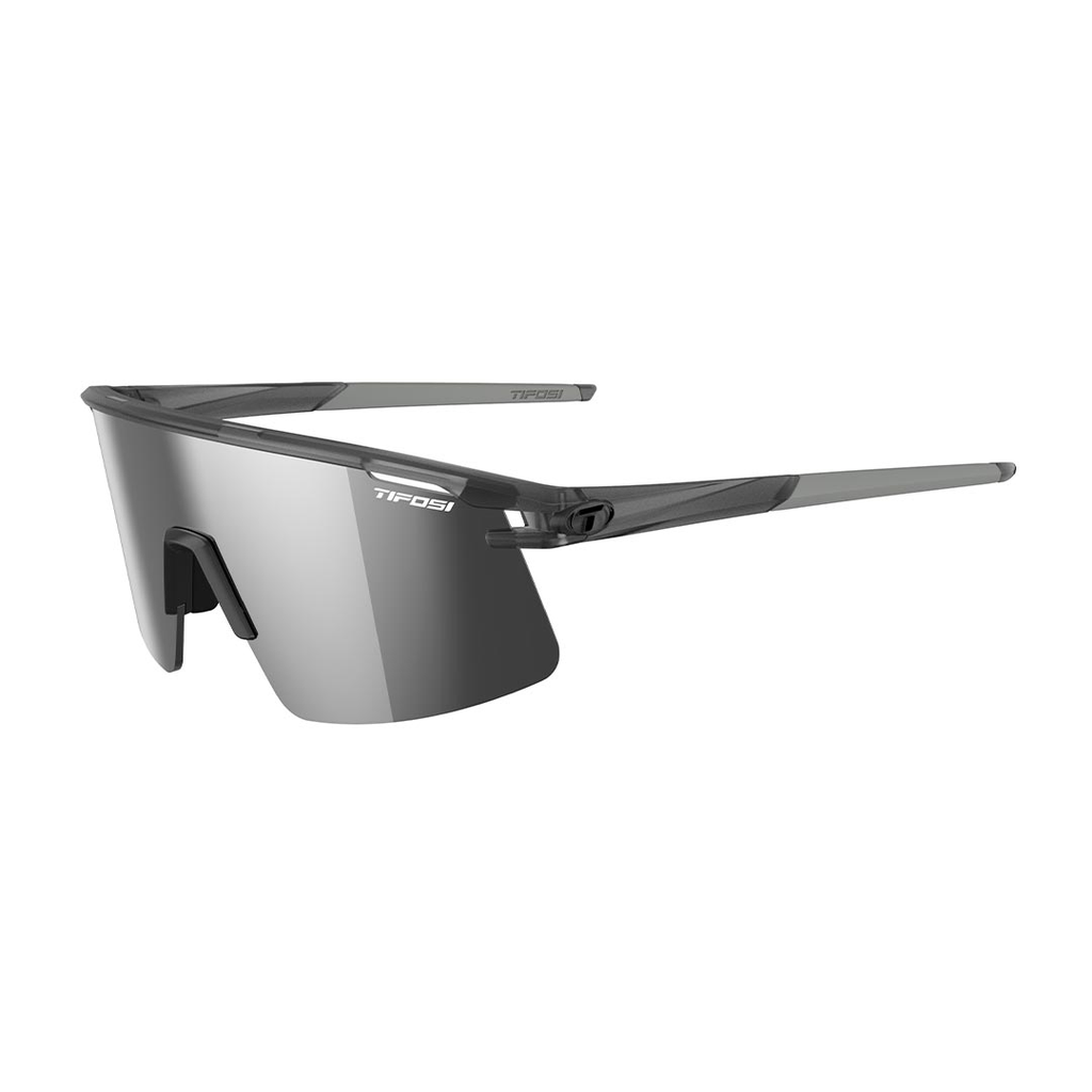 LENTE CICLISMO TIFOSI MOAB LITE SATIN VAPOR SILVER MIRROR/AC RED/CLEAR