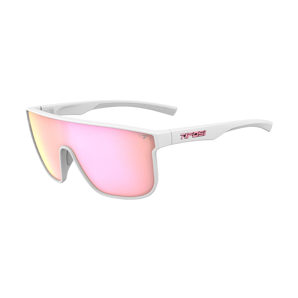 LENTE CICLISMO TIFOSI SANCTUM XL MATTE WHITE PINK MIRROR
