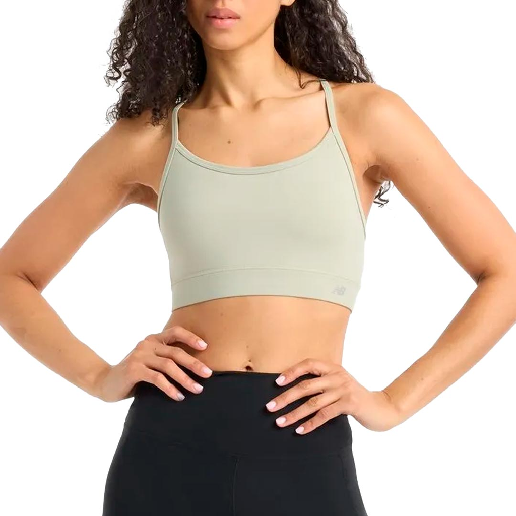 TOP TRAINING NEW BALANCE ESSENTIALS YOGA GREEN