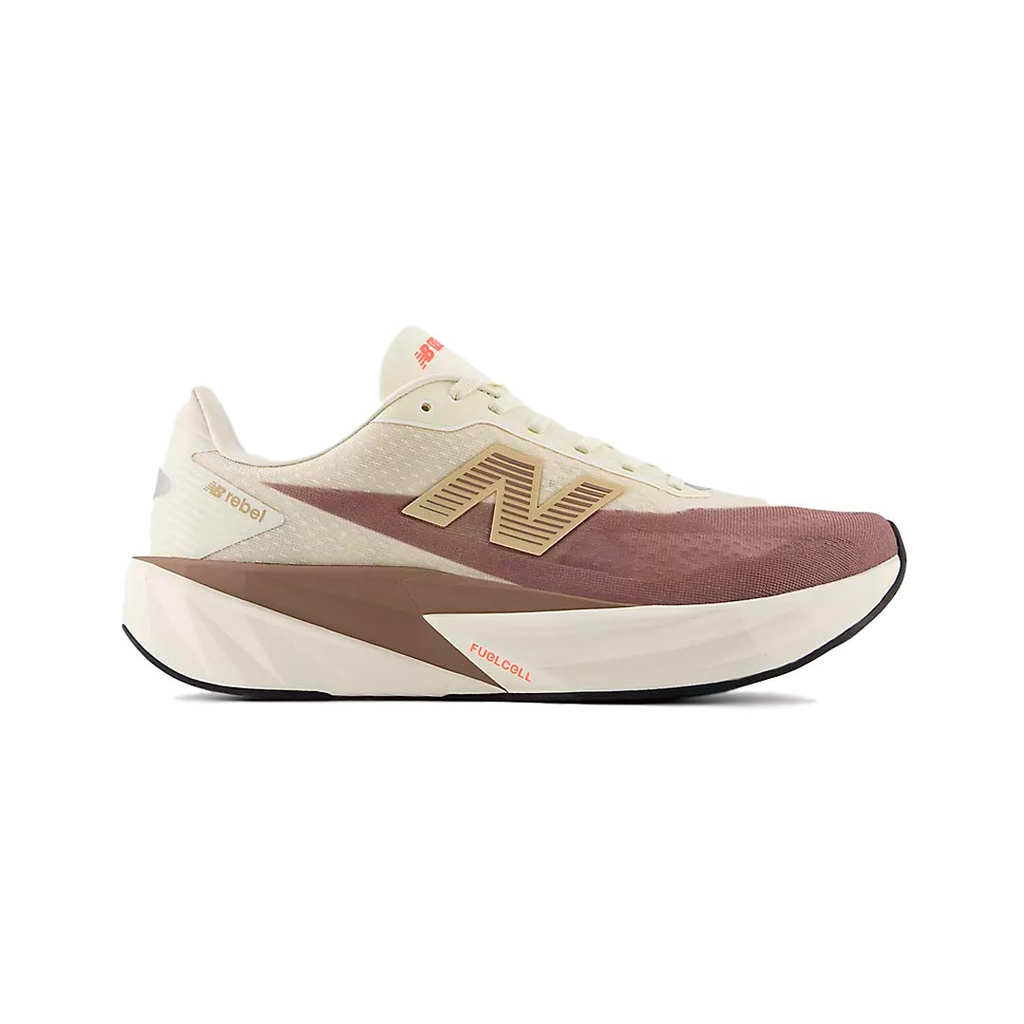 ZAPATO RUNNING NEW BALANCE REBEL V5 WHITE/BROWN