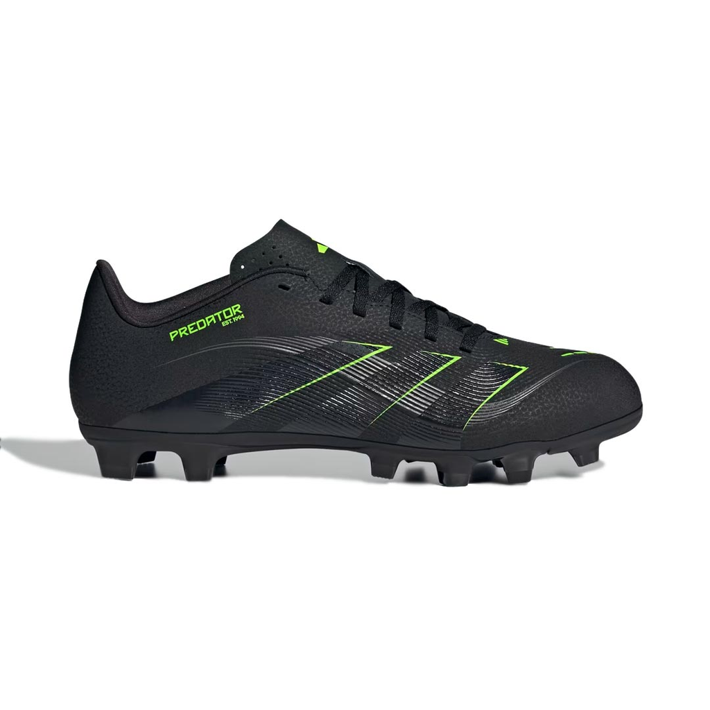ZAPATO FUTBOL ADIDAS PREDATOR CLUB FG/MG BLACK/GREEN