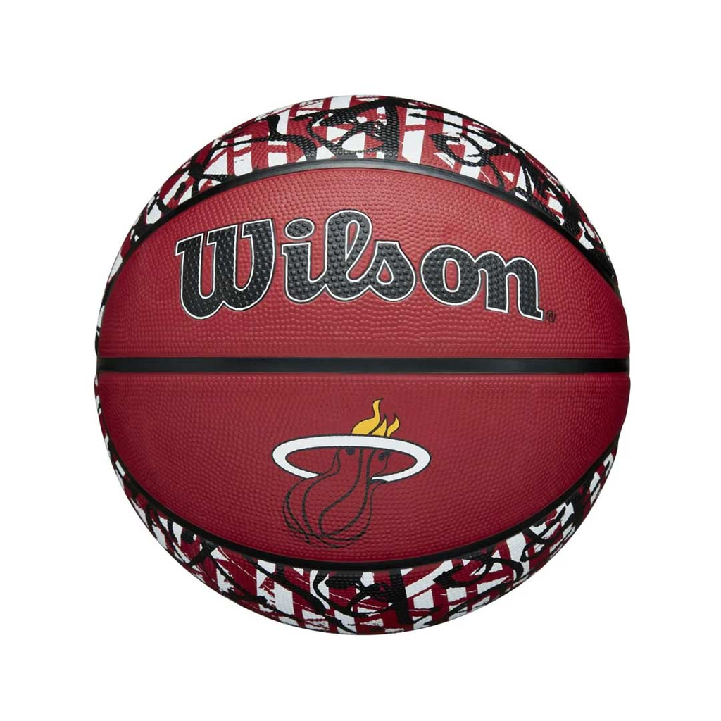 BALON DE BASKET WILSON NBA GRAFFITI MIAMI HEAT NO,7