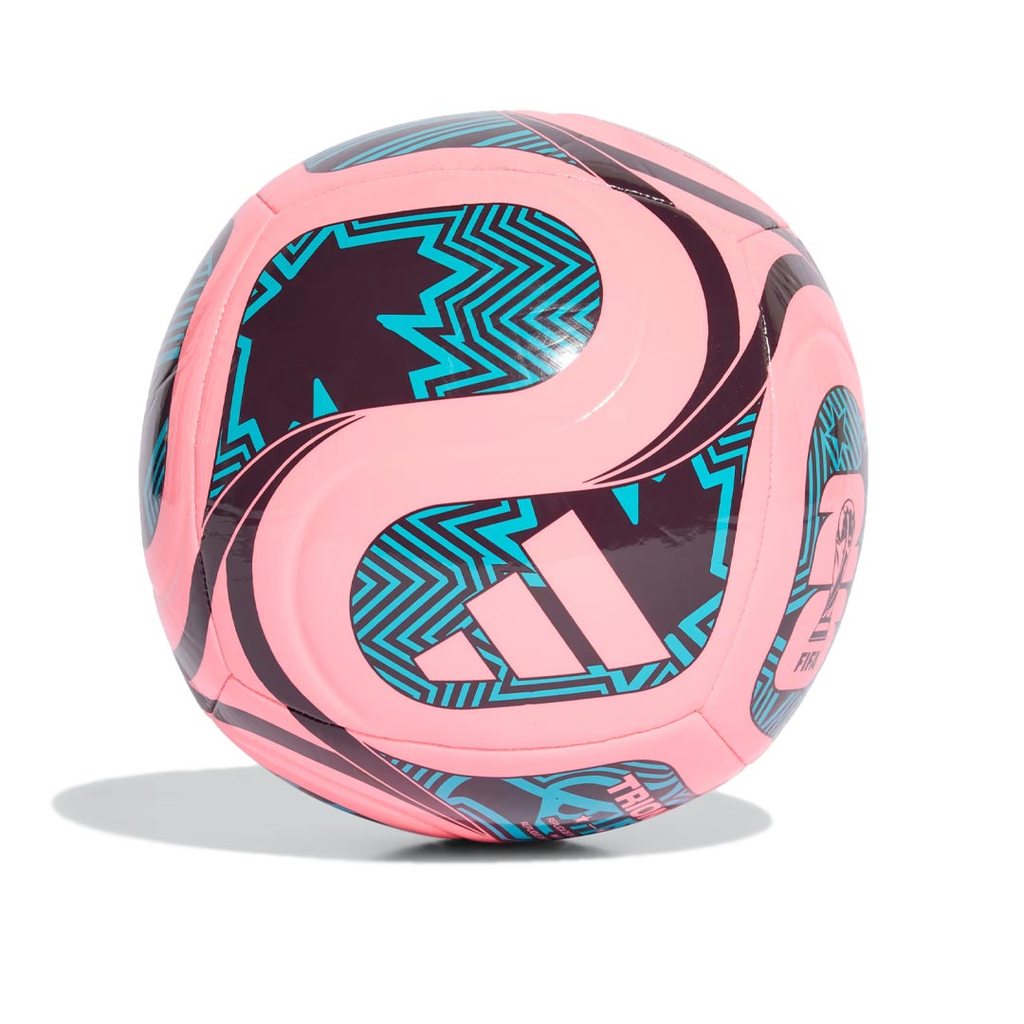 BALON FUTBOL ADIDAS TRIONDA WC CLB BEAM PINK/NOBLE RED/BLUE UNISEX