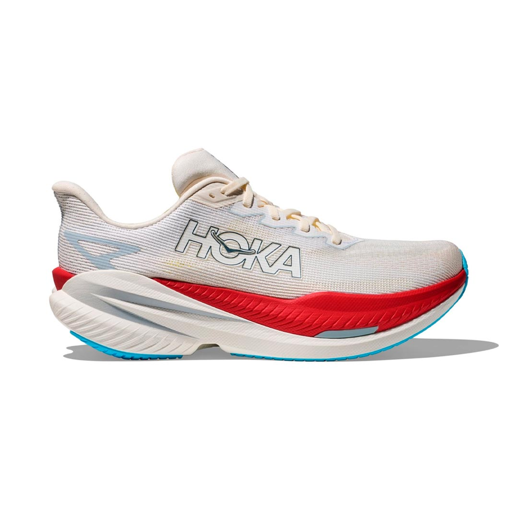 ZAPATO RUNNING HOKA MACH X 3 WHITE/ALABASTER CABALLERO