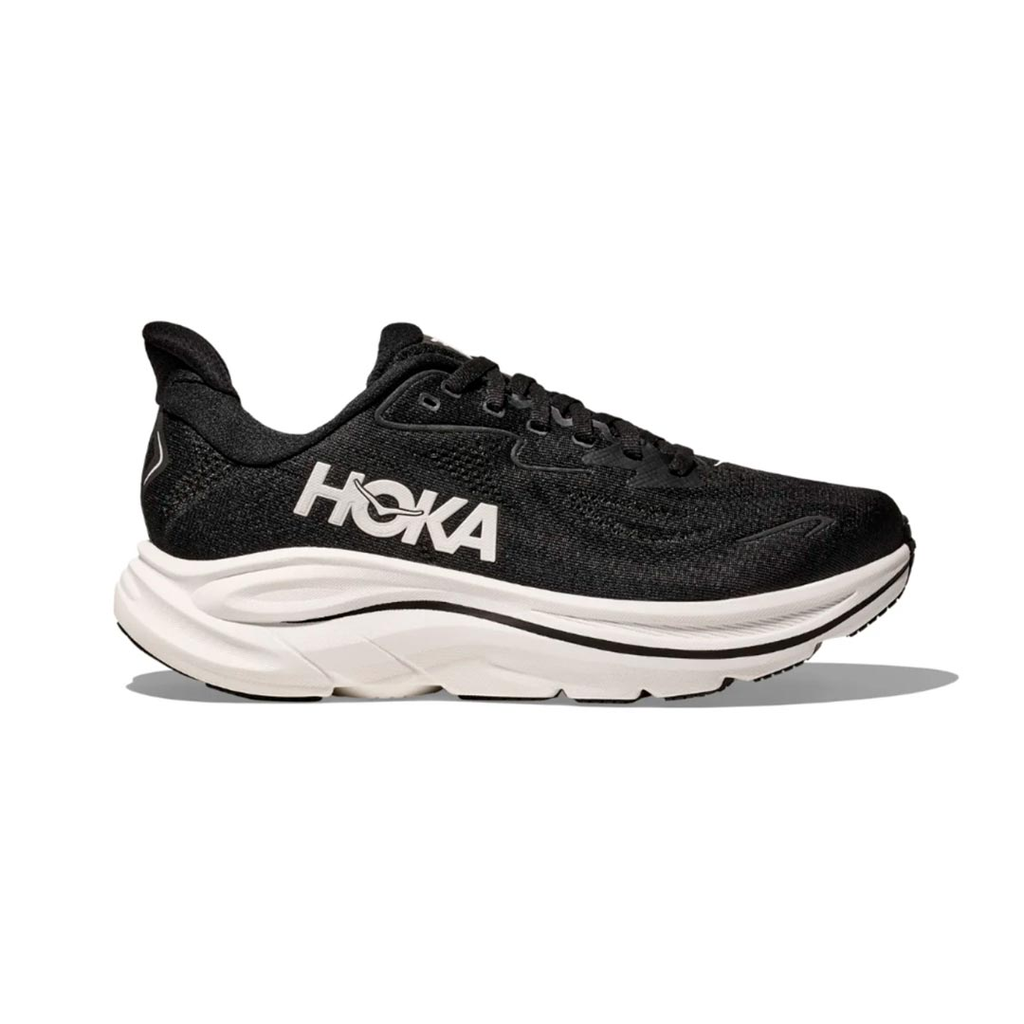 ZAPATO RUNNING HOKA CLIFTON 10 BLACK/WHITE CABALLERO