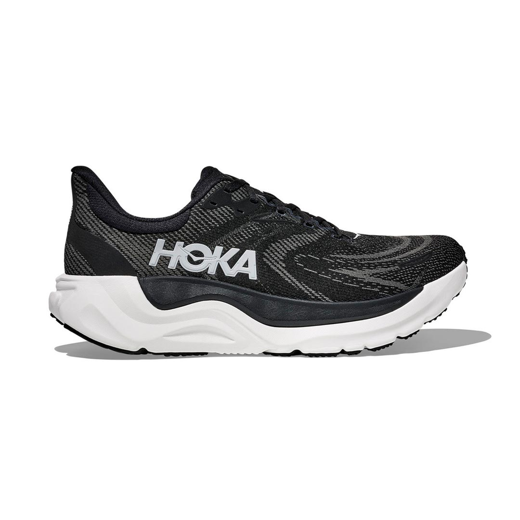 ZAPATO RUNNING HOKA ARAHI 8 BLACK/WHITE CABALLERO