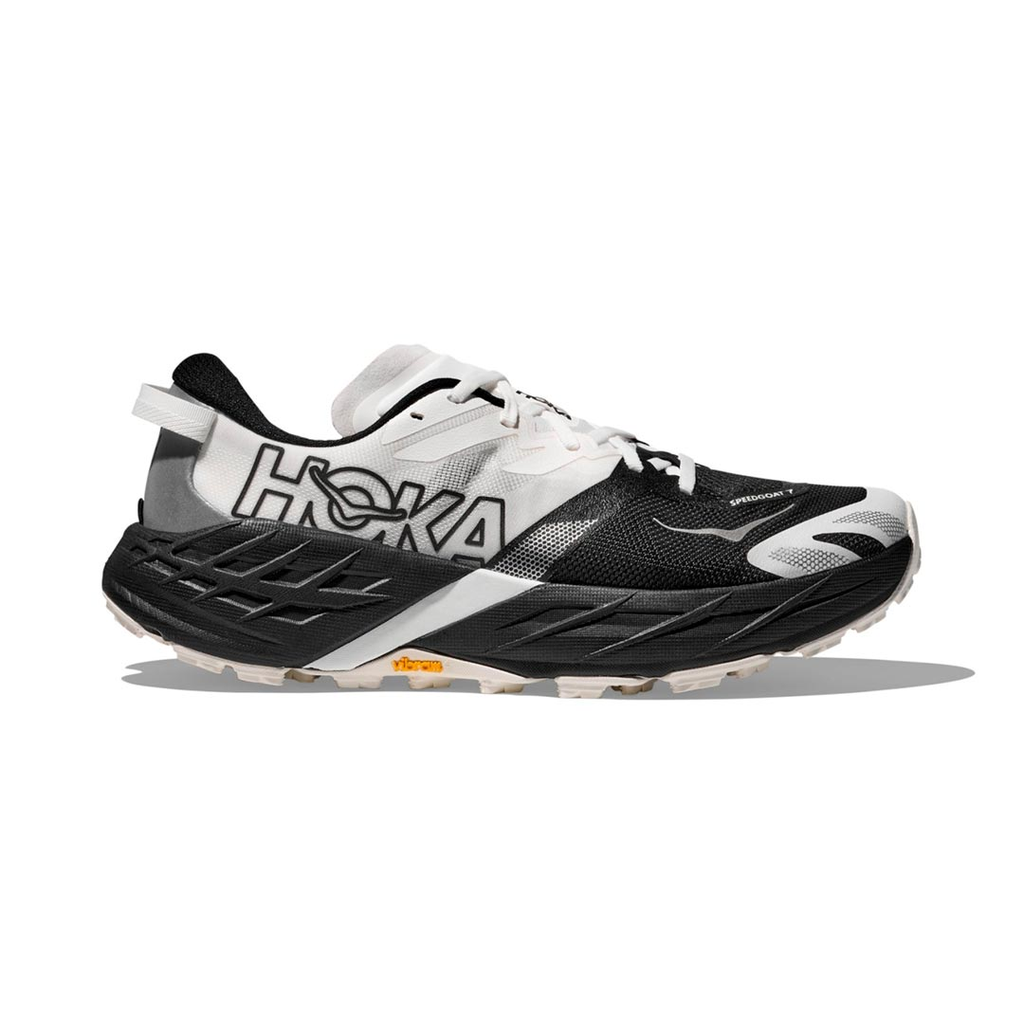 ZAPATO TRAIL HOKA SPEEDGOAT 7 BLACK/WHITE CABALLERO