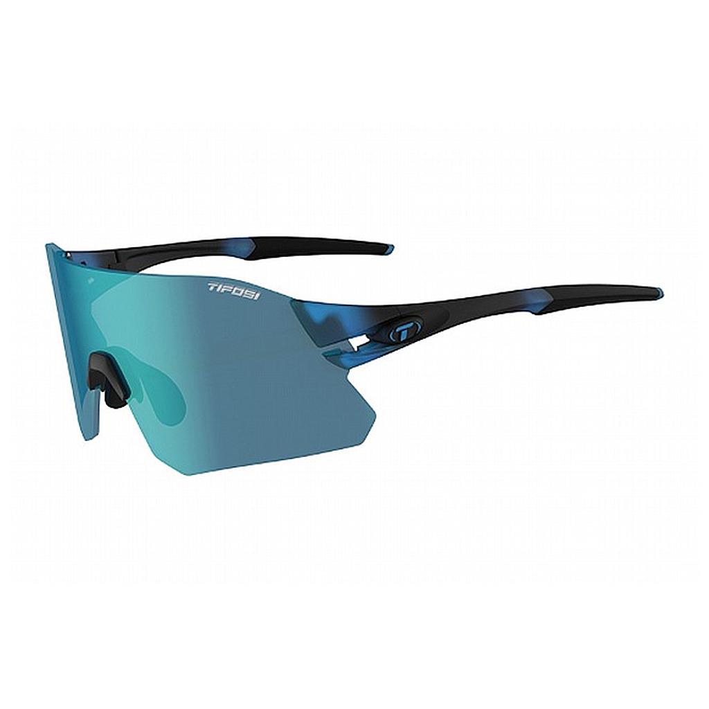 LENTE CICLISMO TIFOSI RAIL CRYSTAL BLUE CLARION BLUE/AC RED/CLEAR