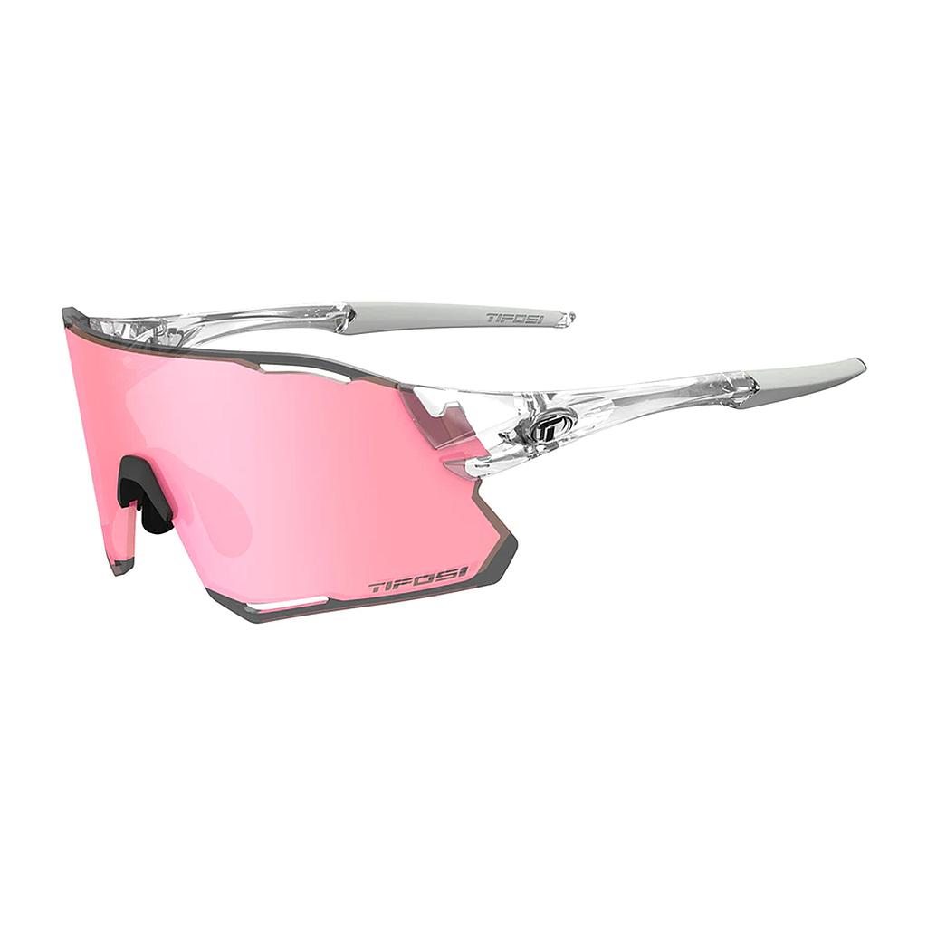 LENTE CICLISMO TIFOSI RAIL RACE RAIL RACE, CRYSTAL CLEAR CLARION ROSE/CLEAR