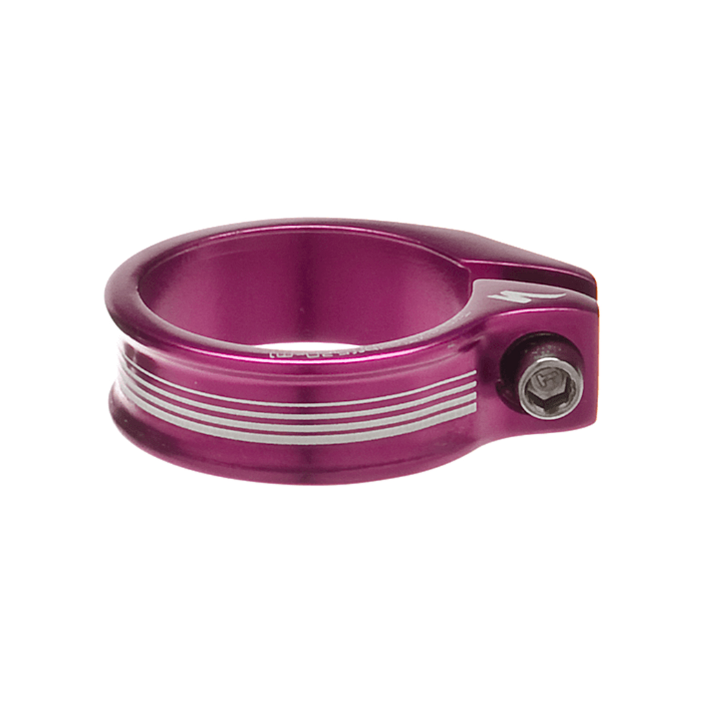 ABRAZADERA SPZ TUBO ANODIZADO 35MM ROSADO