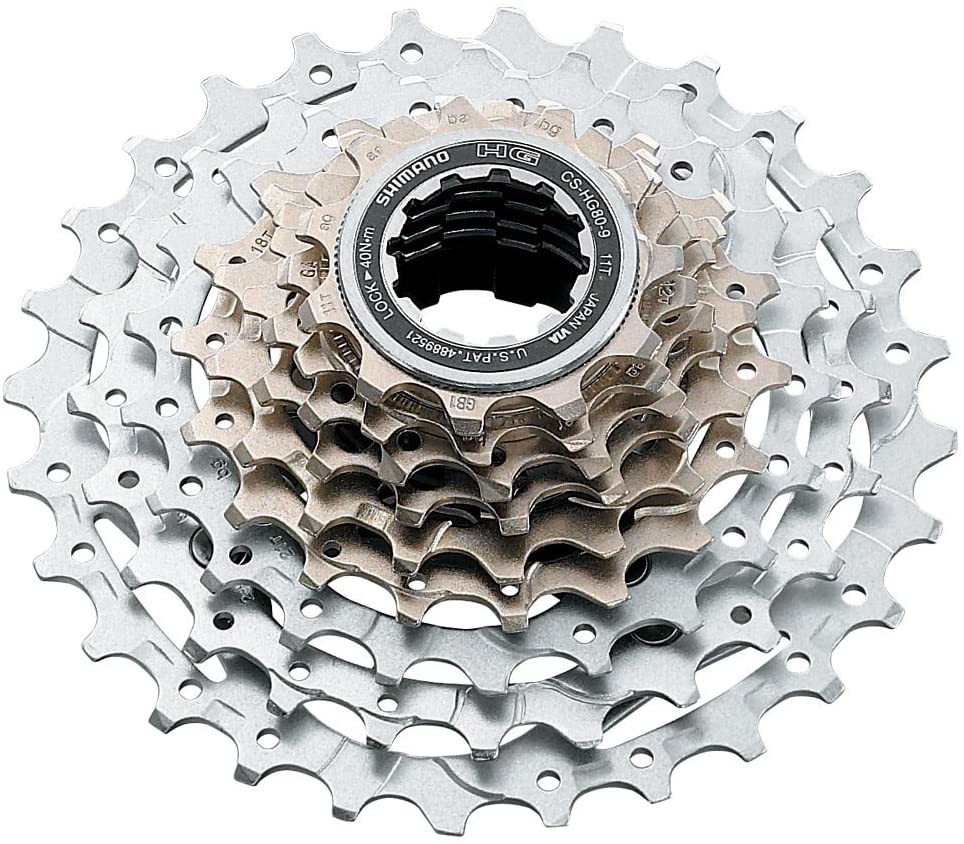 CASSETTE SHIMANO  9V. MTB 11/34T HG-80 SLX