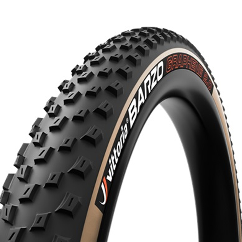 CAUCHO VITTORIA BARZO MTB XC RACE  G2.0 / 29X2.25 TLR BEIGE-BLK-BLK