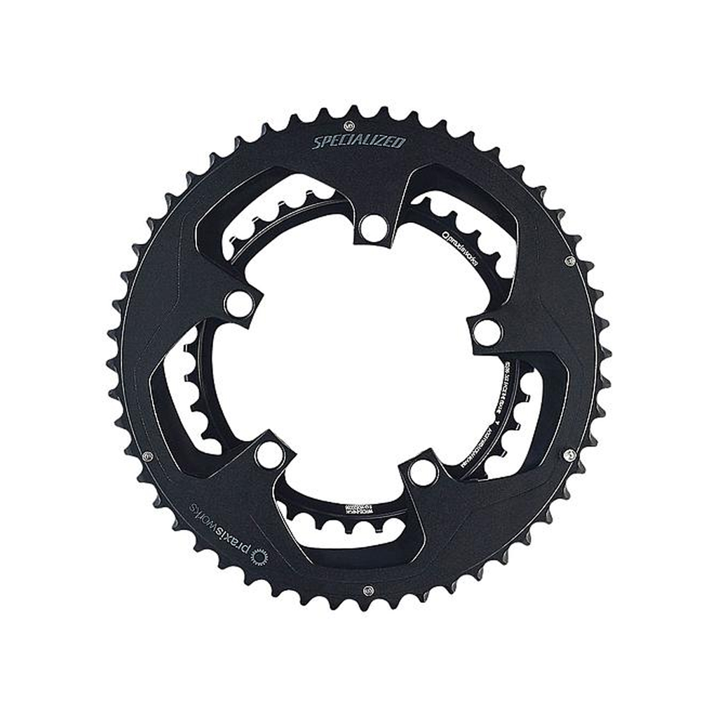 PLATO SPZ CHAINRING SET BLK 110X52/36T