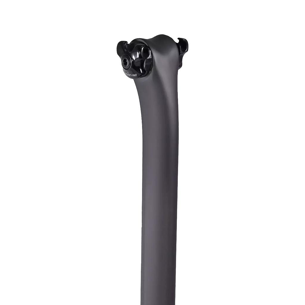 TIJA DE SILLIN SPZ TARMAC SL6 STP MY18 S-WORKS CARBON SEATPOST 320 MM 0 DEG SETBACK. W/ 7*9 CLAMP FOR CARBON RAIL CARBON/BLK