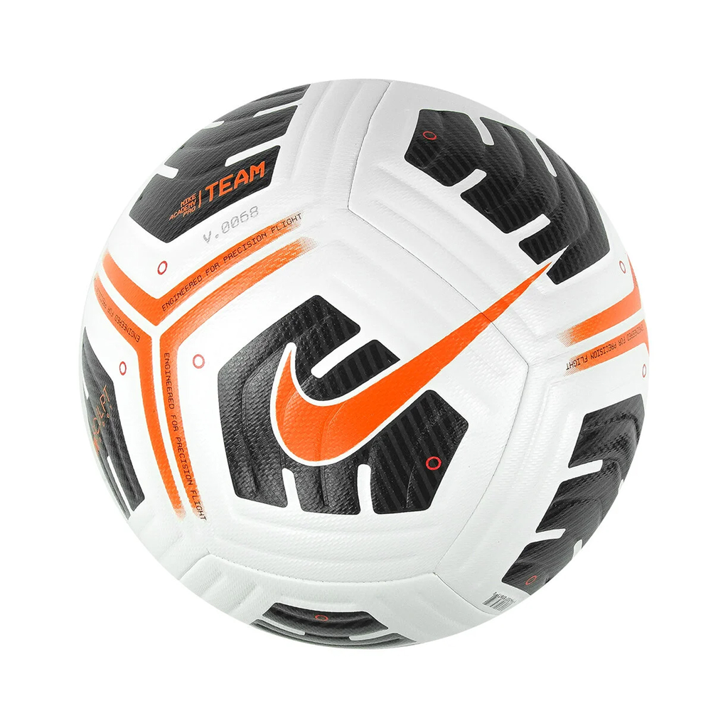 BALON FUTBOL NIKE ACADEMY - TEAM WHT/BLK/TOTALORG