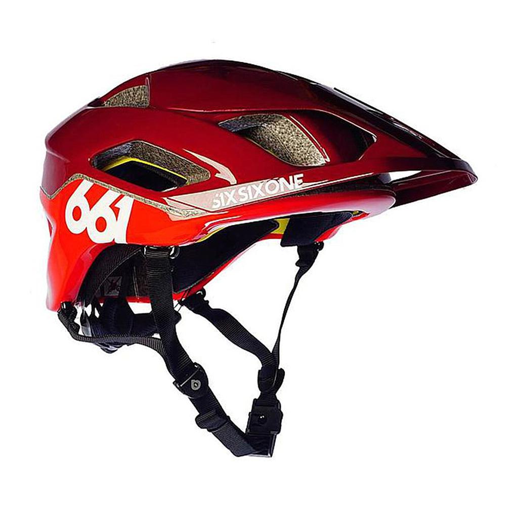 CASCO ENDURO SIXSIXONE EVO AM HELMET CPSC MATADOR RED