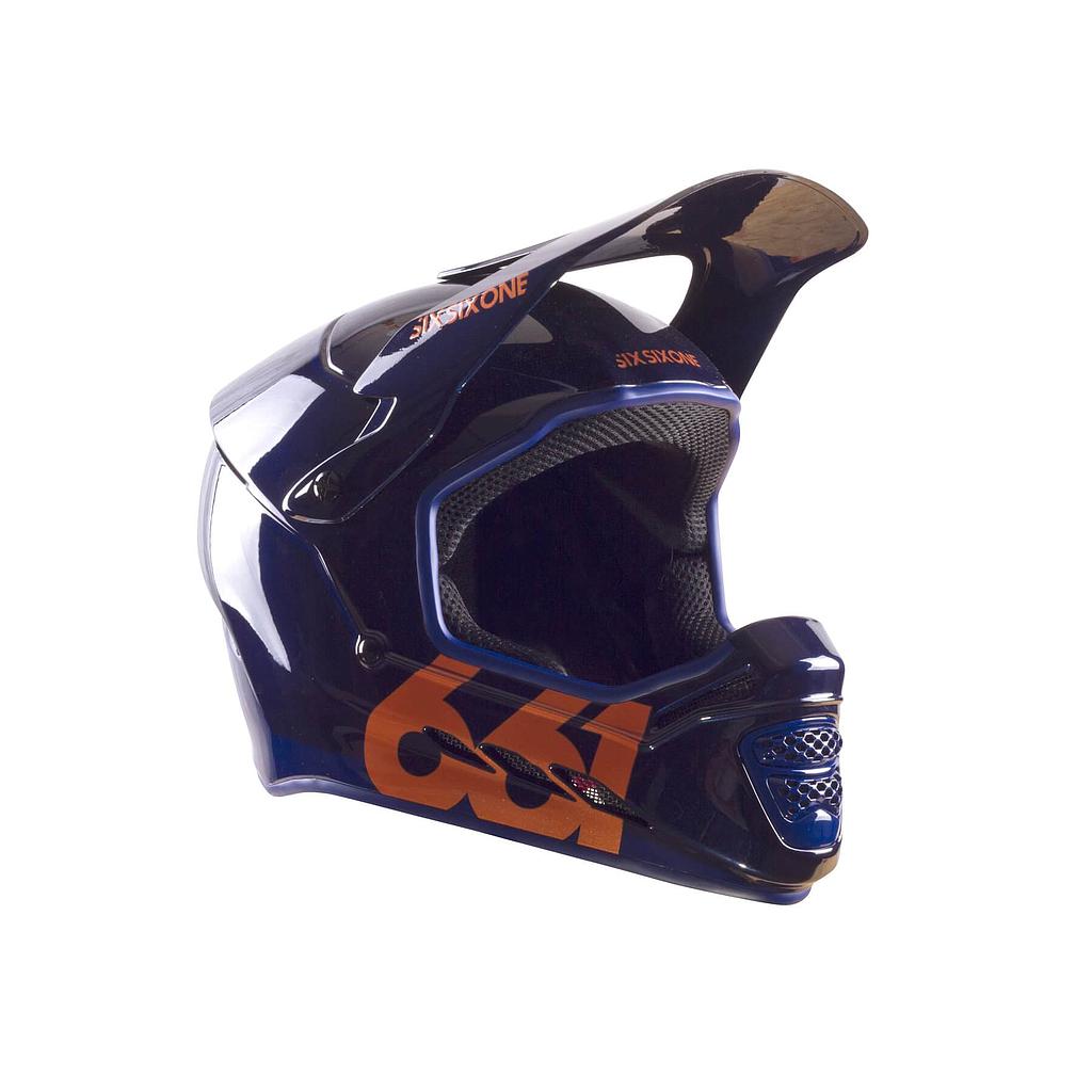 CASCO ENDURO SIXSIXONE RESET HELMET CPSC/CE MIDNT COPR BLU/BLK/ORG