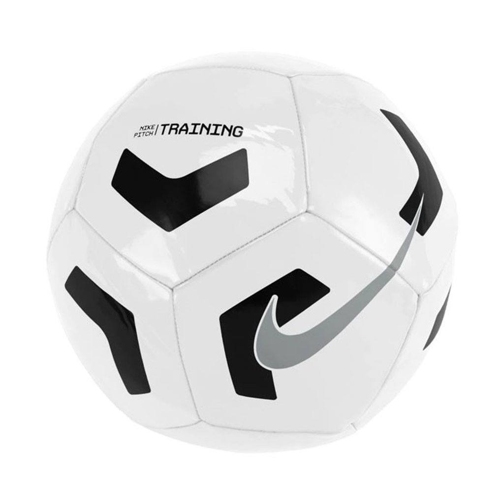 BALON FUTBOL NIKE PTCH TRAIN - SP21 WHT/BLK/(SILVER)