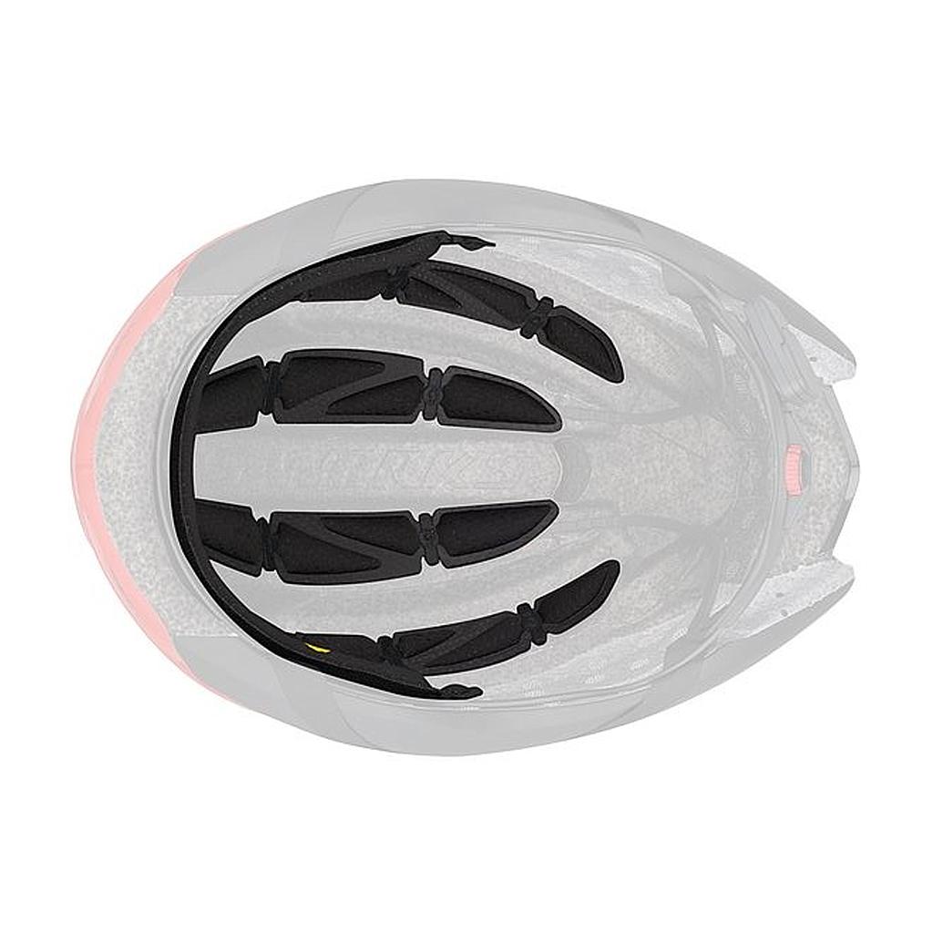 SET DE ALMOHADILLA PARA CASCO SPZ SW EVADE 2 GRY/BLK