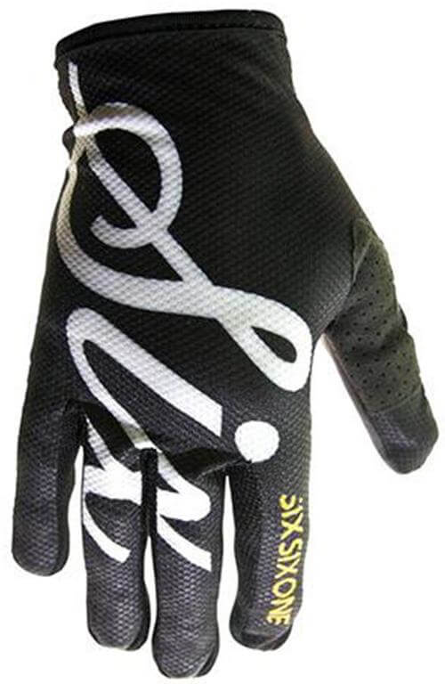 GUANTE SIX SIX ONE YOUTH COMP GLOVE BLK SCRIPT