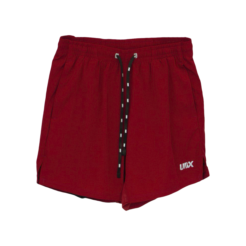 SHORT UBX FITNESS CON LICRA REDWINE