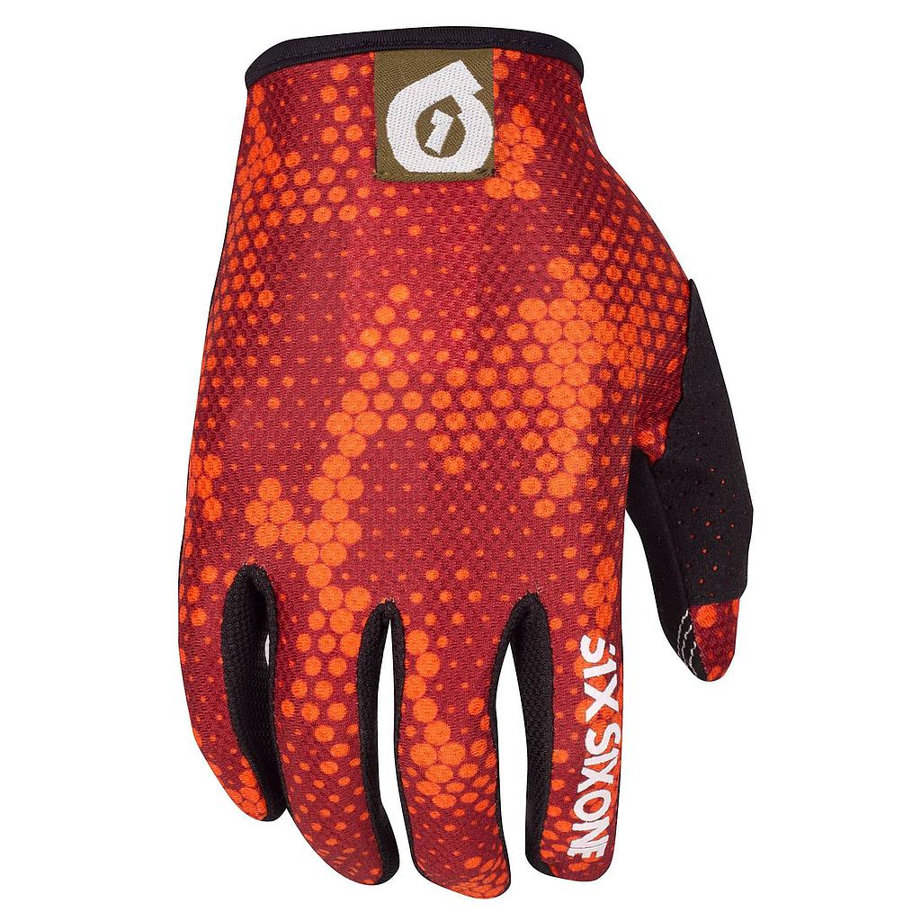 GUANTE LARGO SIXSIXONE YOUTH COMP GLOVE DIGI ORG/BLK