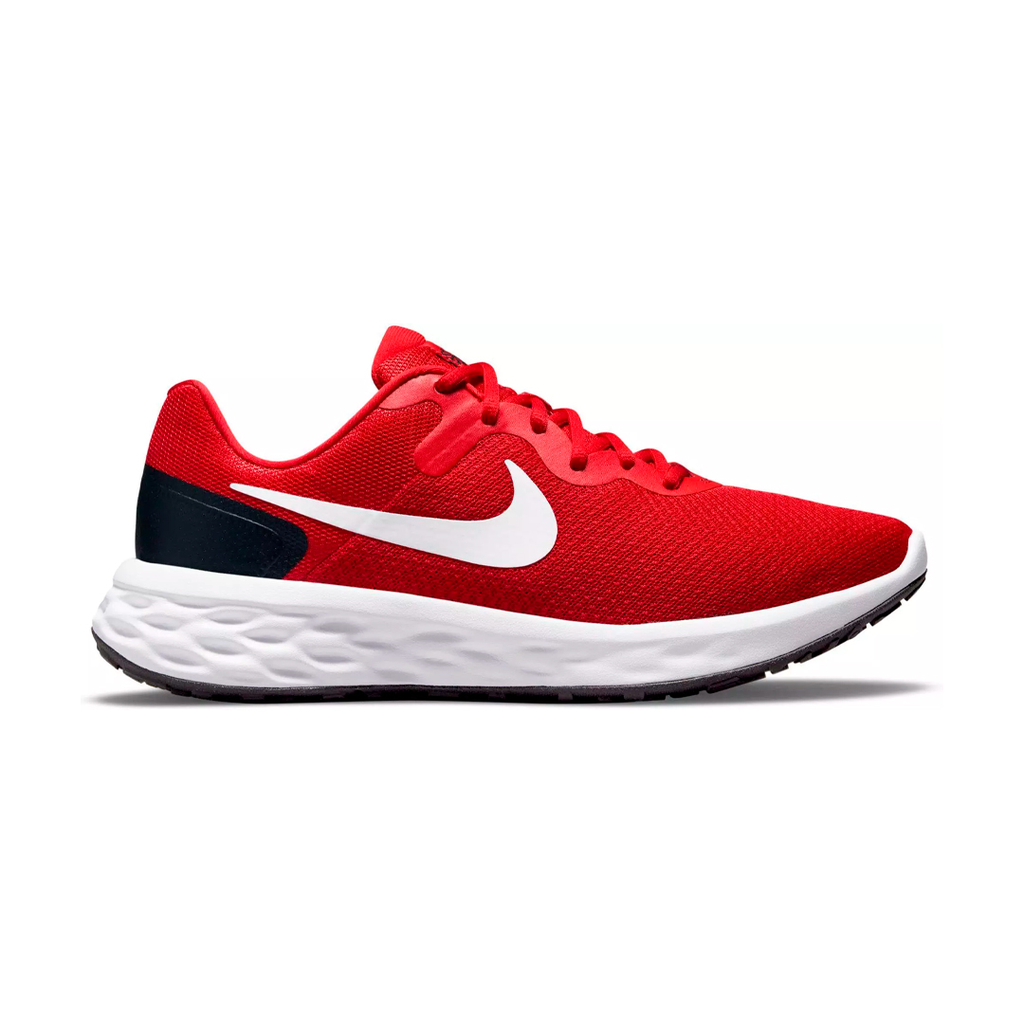 ZAPATO RUNNING NIKE REVOLUTION 6 UNIV RED/WHITE-BLACK