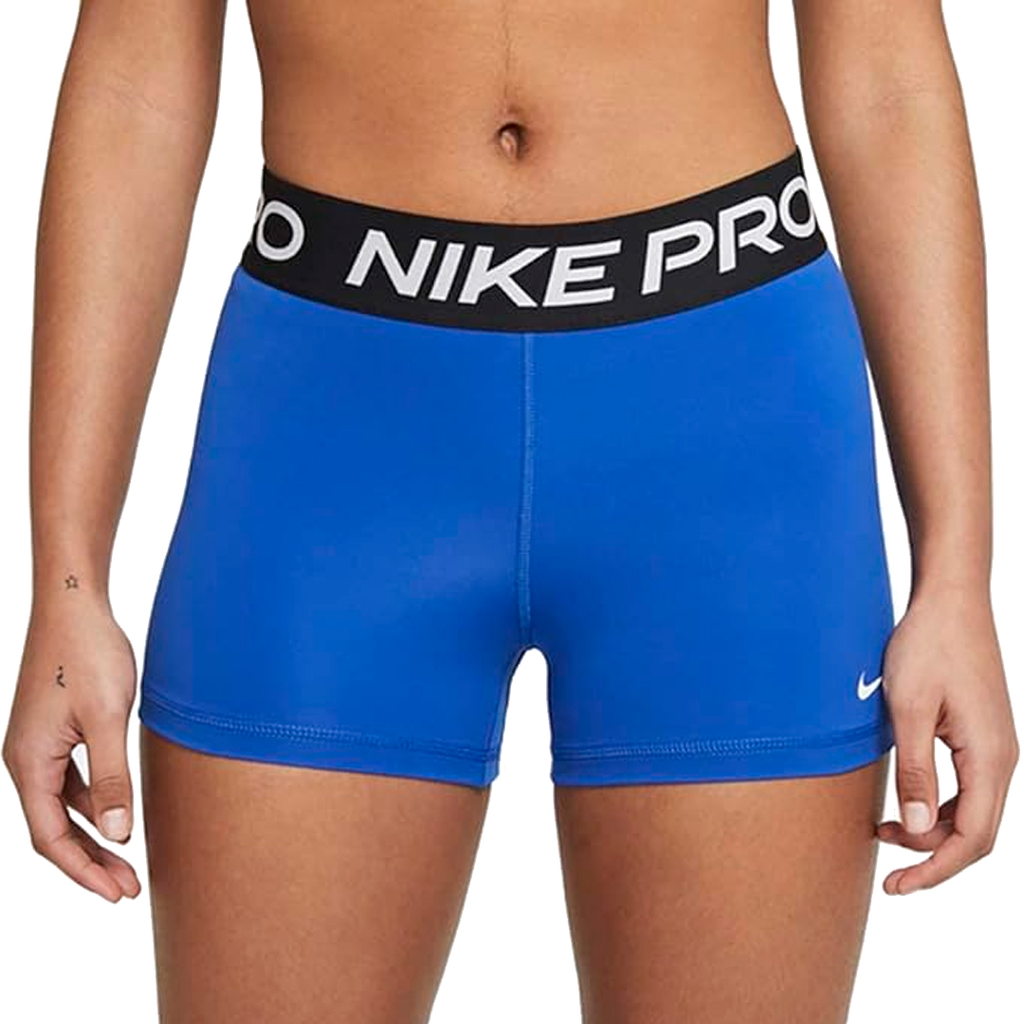 SHORT TRAINNING NIKE W NP 365 3IN GAME ROYAL/BLACK/WHITE