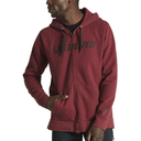 HOODIE SPZ LEGACY WORDMARK ZIP-UP MEN MRN
