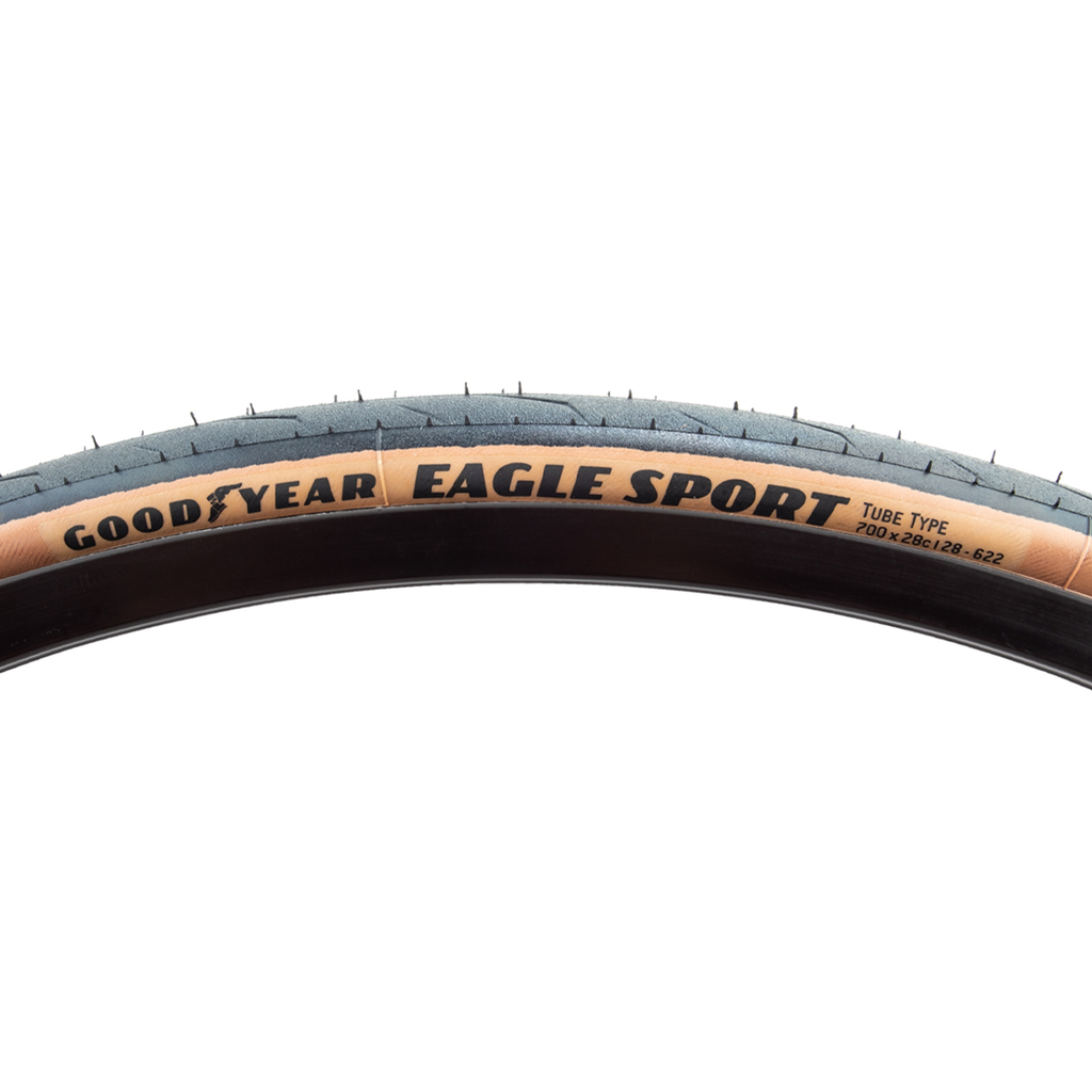 CAUCHO GOODYEAR TIRE EAGLE SPORT 700X28 BK/YSK FOLD DPC