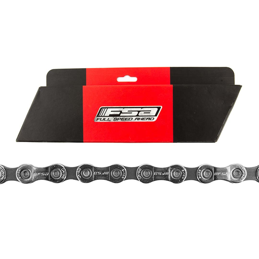 CADENA FSA CN-910N TEAM ISSUE 116L 10SP CHAIN W/LINK SIL