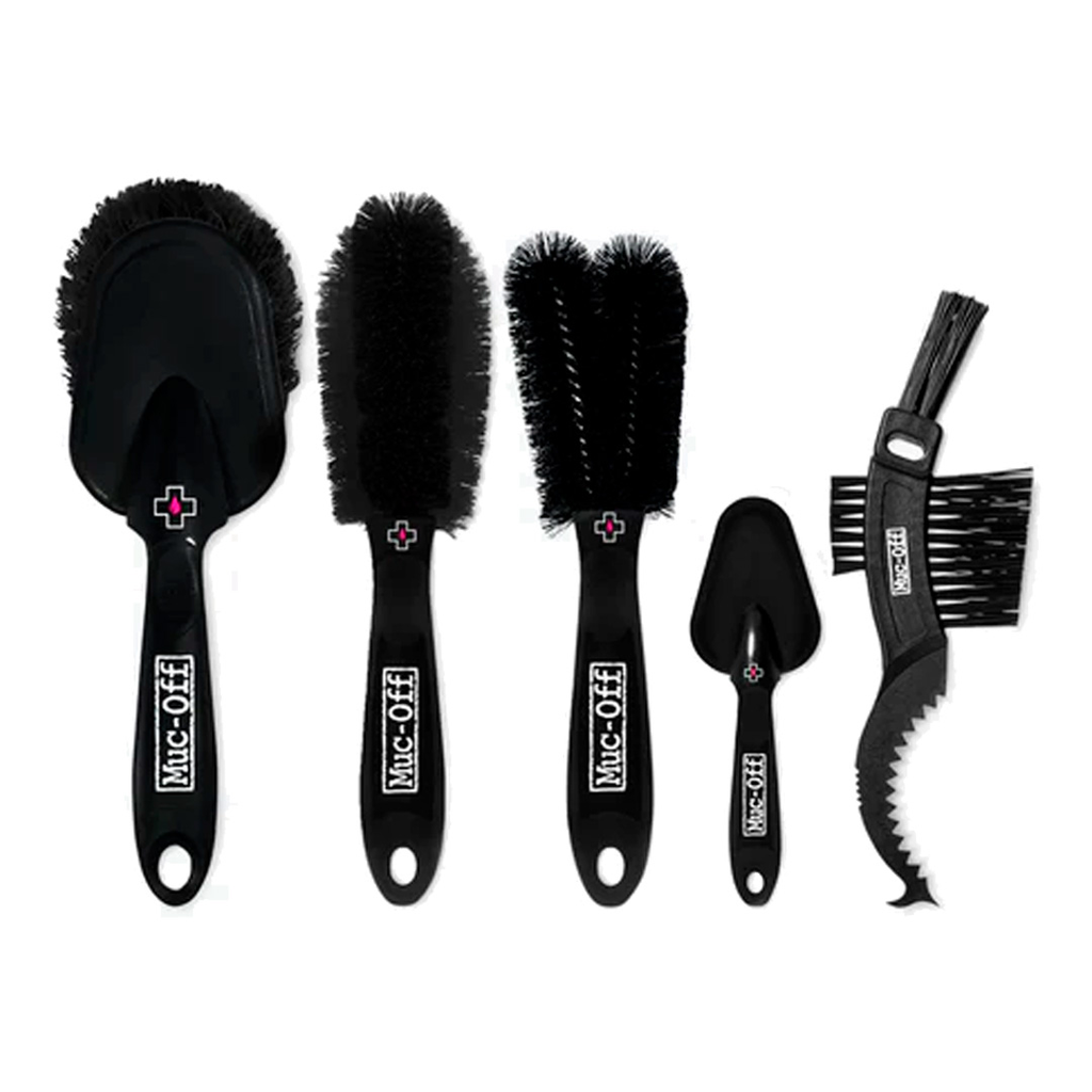 KIT 5 CEPILLOS DE LIMPIEZA MUC-OFF