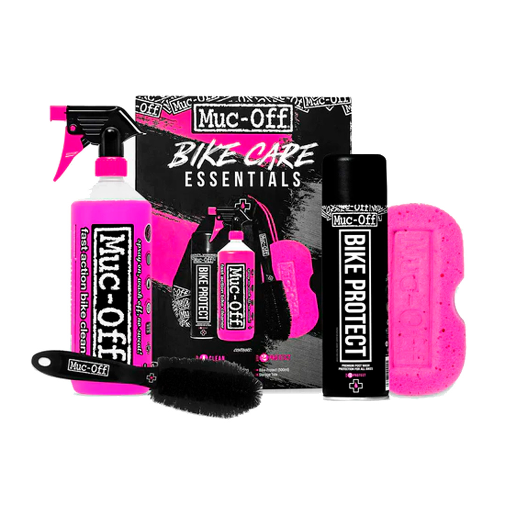 KIT CUIDADO BICICLETA MUC-OFF ESSENTIAL KIT FOR BICYCLE CARE 