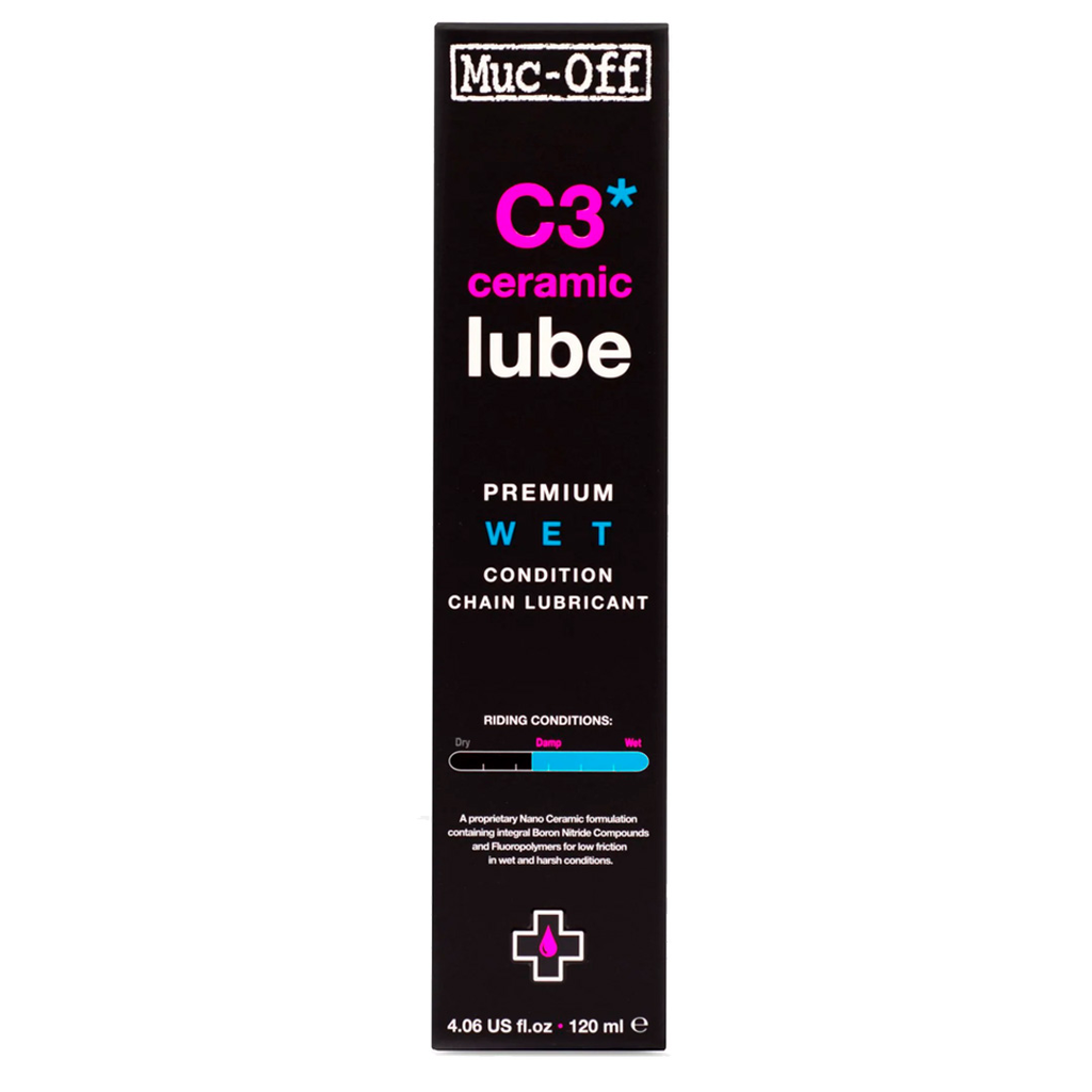 LUBRICANTE MUC-OFF C3 WET CERAMIC LUBRICANT 120ML 