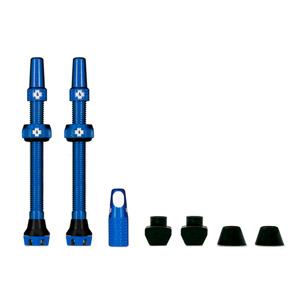 VALVULA MUC-OFF VALVE TUBELESS VALVES KIT 60MM BLU