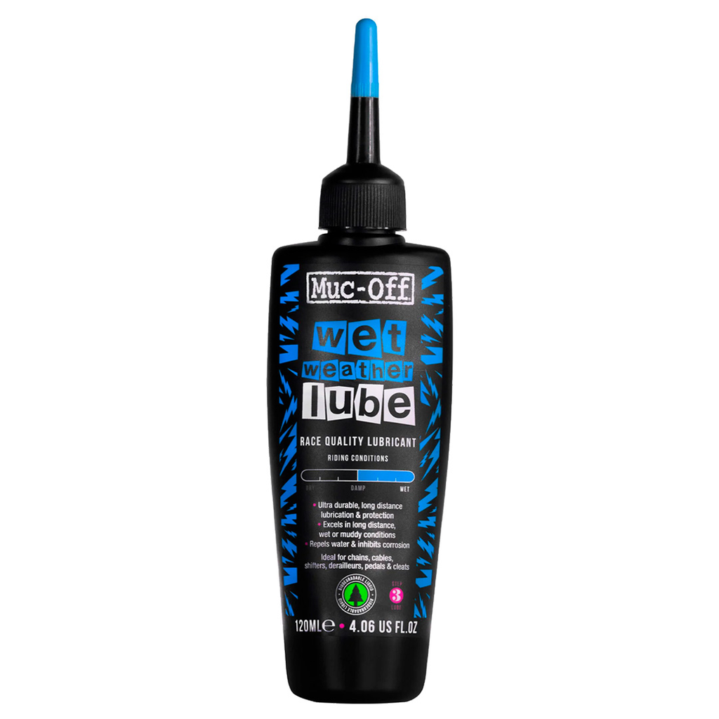 LUBRICANTE PARA CADENA PARA CLIMA HUMEDO MUC-OFF 120ML