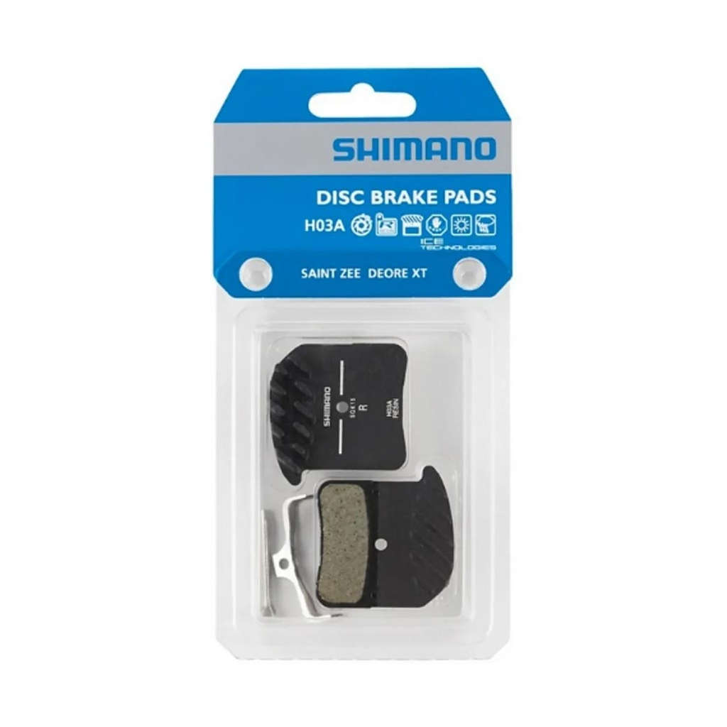 PASTILLA DE FRENO SHIMANO RESIN PAD(N03A) W/FIN & SPRING 