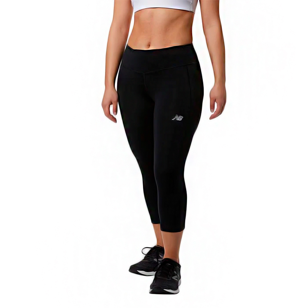 PANTALON NEW BALANCE ACCELERATE CAPRI BLK DAMA