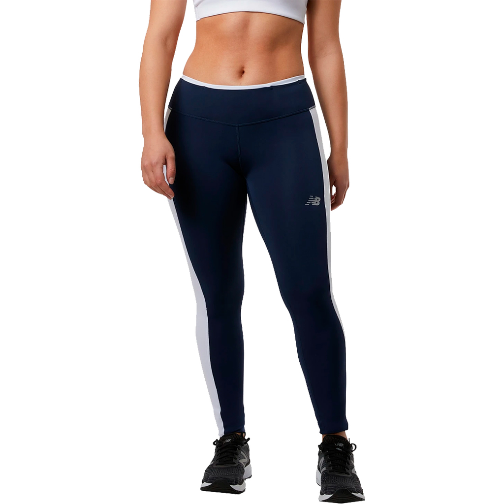 PANTALON NEW BALANCE ACCELERATE TGHT AZUL MARINO DAMA