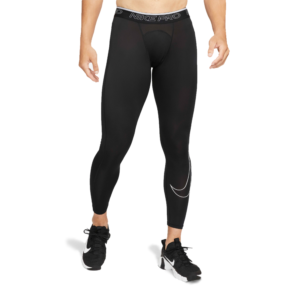 PANTALON NIKE NP DF TIGHT BLACK/WHITE CABALLERO