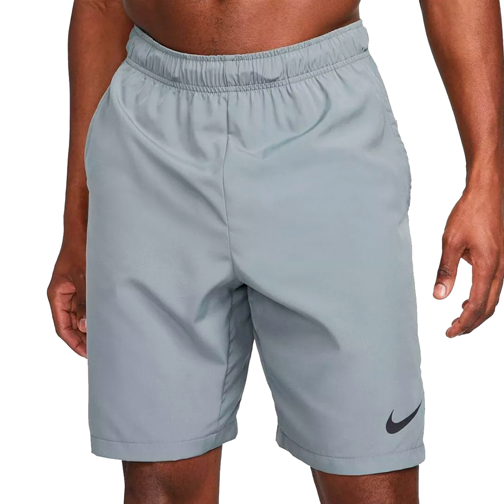 SHORT NIKE DF FLX WVN 9IN SMOKE GREY/PTCLGY/(BLACK) CABALLERO