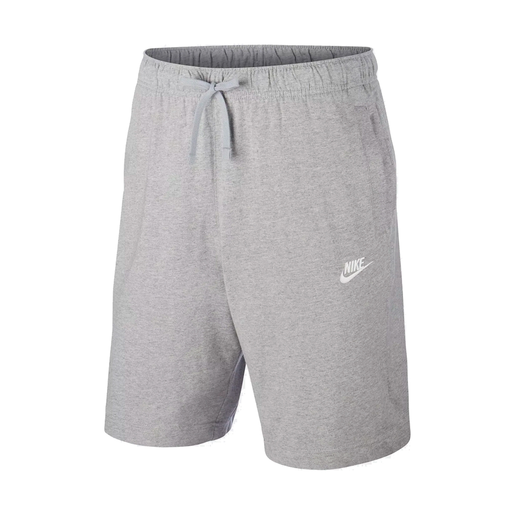 SHORT NIKE NSCLUB SHORT JSY DK GREY HEATHER/WHITE CABALLERO