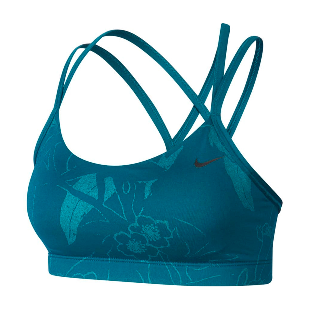 TOP NIKE FAVORITES BRA METLLC PRT