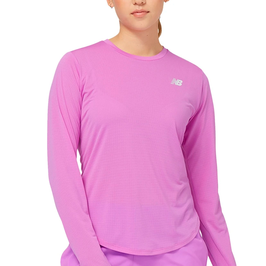 FRANELA NEW BALANCE ACCELERATE LLC MANGA LARGA DAMA