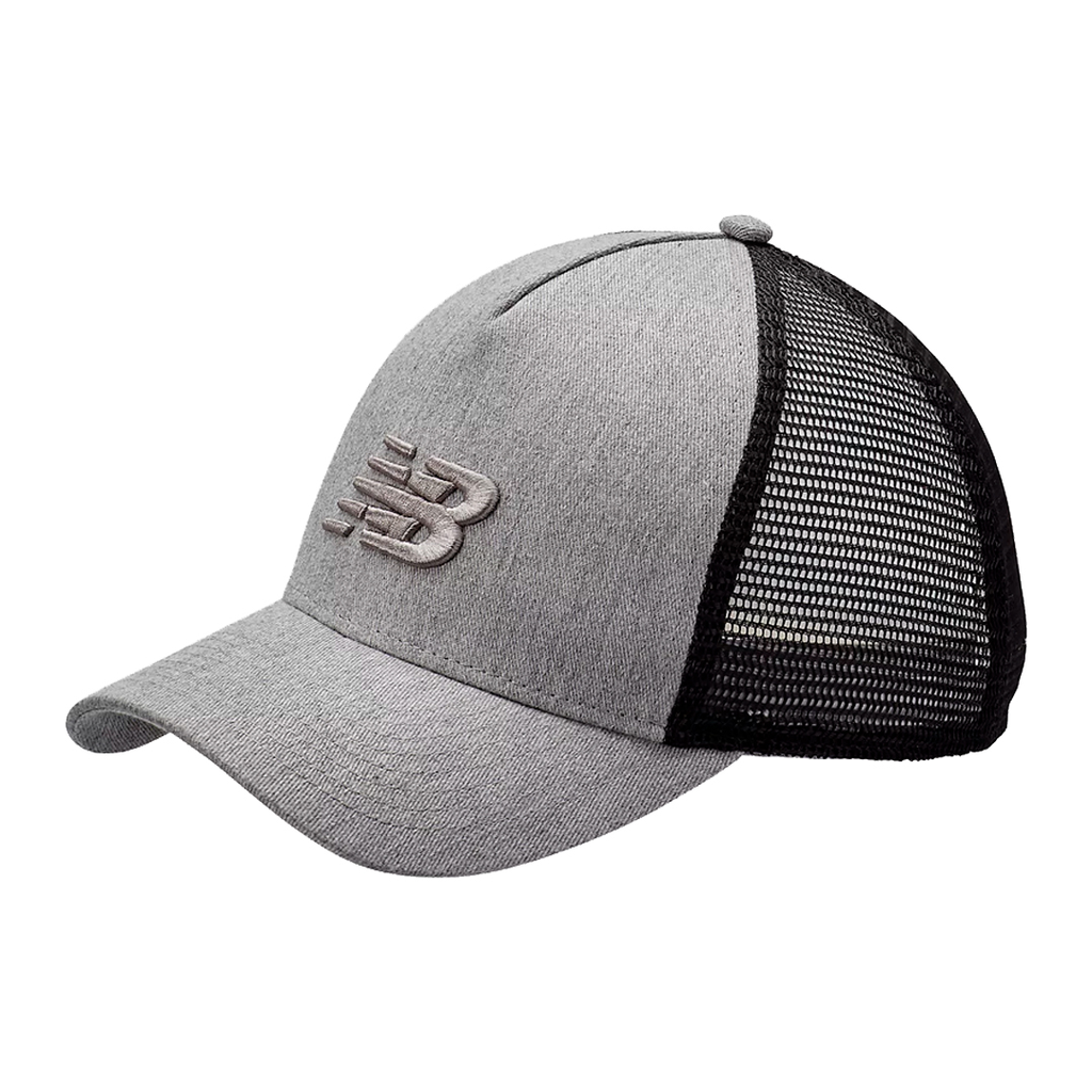 GORRA NEW BALANCE LIFESTYLE MALLA BLACK/GREY